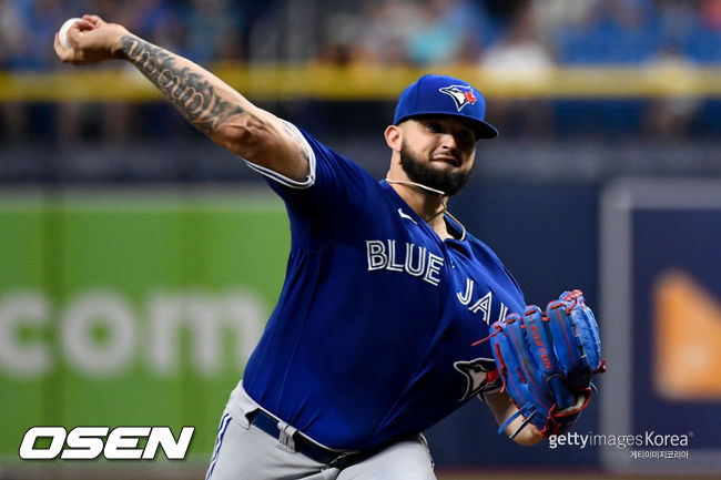 [사진] 토론토 블루제이스의 알렉 마노아. ⓒGettyimages(무단전재 및 재배포 금지)