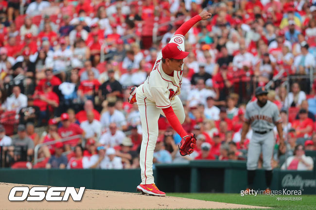 [사진] 세인트루이스 김광현 2021.07.18 ⓒGettyimages(무단전재 및 재배포 금지)