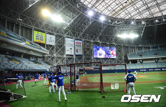대표팀 선수들이 라이브 피칭 훈련을 하고 있다. 2021.07.20 /jpnews@osen.co.kr