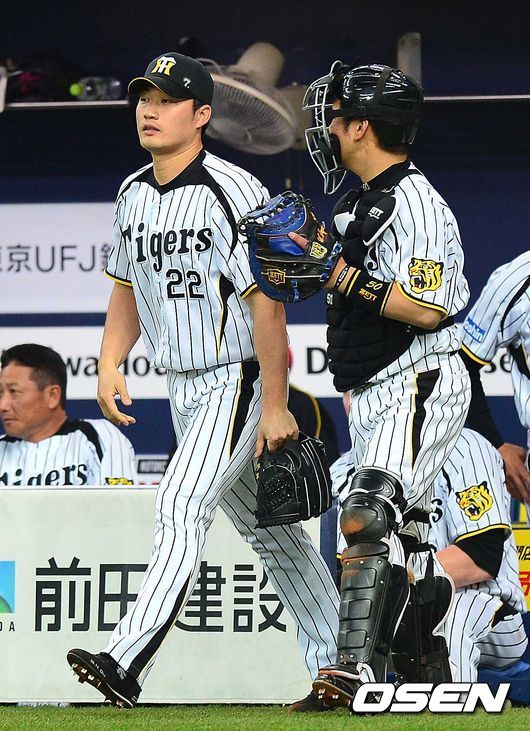 [사진] 한신 타이거즈 시절 오승환 .OSEN DB