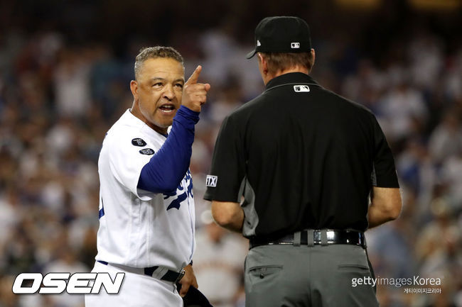 [사진] 데이브 로버츠 감독 2021.07.23 ⓒGettyimages(무단전재 및 재배포 금지)