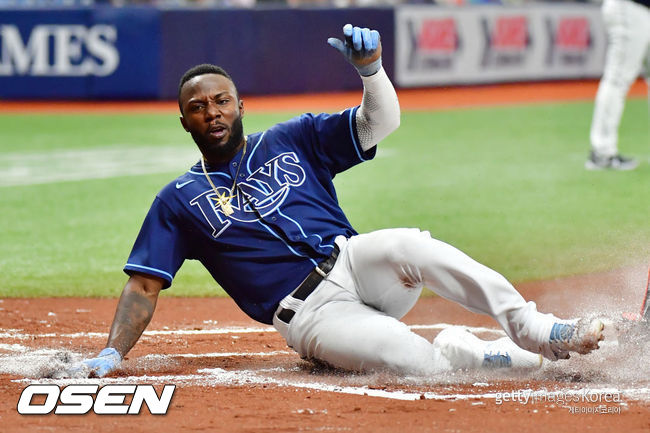 [사진] 탬파베이의 랜디 아로자레나. ⓒGettyimages(무단전재 및 재배포 금지)