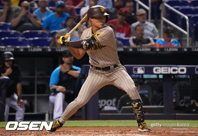 [사진] 김하성 2021.07.24 ⓒGettyimages(무단전재 및 재배포 금지)