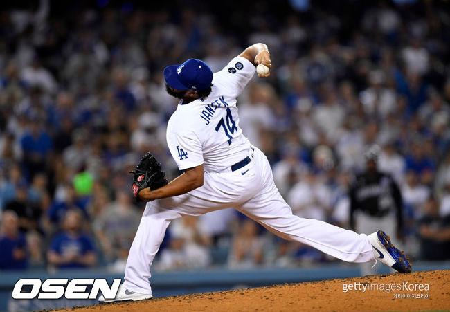 [사진] 켄리 잰슨 2021.07.25 ⓒGettyimages(무단전재 및 재배포 금지)