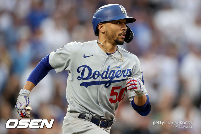 [사진] LA 다저스의 무키 베츠. ⓒGettyimages(무단전재 및 재배포 금지)