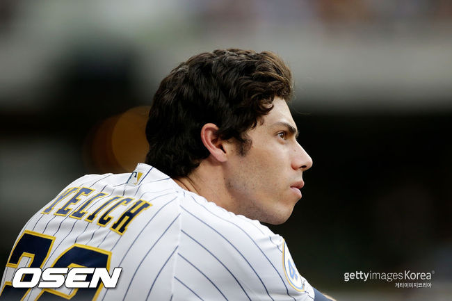 [사진]밀워키 브루어스의 크리스티안 옐리치. ⓒGettyimages(무단전재 및 재배포 금지)