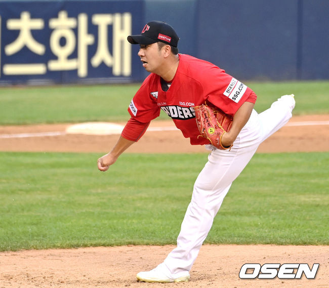 4회말 SSG 신재영이 역투하고 있다. 2021.07.28/youngrae@osen.co.kr 