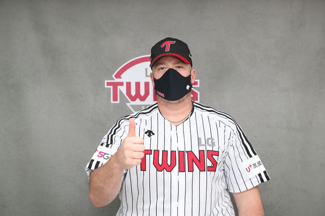 [사진] LG 트윈스 저스틴 보어. /LG 트윈스 제공