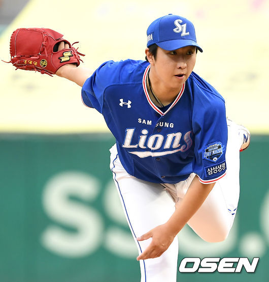 1회말 삼성 선발 최채흥이 힘차게 공을 뿌리고 있다. 2021.06.29 / dreamer@osen.co.kr