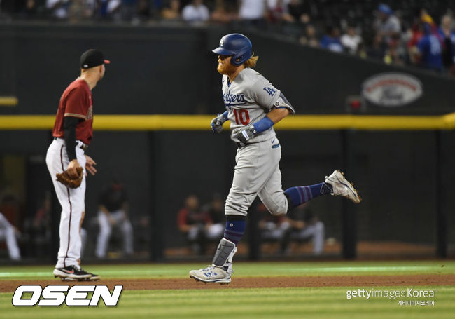 [사진] 다저스는 2021년 8월 2일(한국시간) 애리조나를 13-0으로 완파했다. ⓒGettyimages(무단전재 및 재배포 금지)