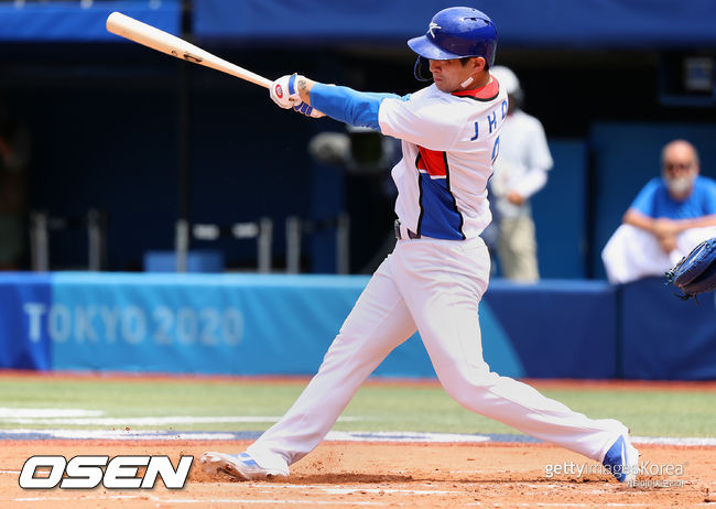[사진] 대한민국 야구 국가대표 오지환. ⓒGettyimages(무단전재 및 재배포 금지)