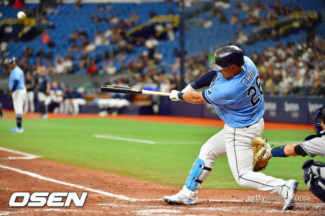 [사진] 탬파베이 레이스 최지만. ⓒGettyimages(무단전재 및 재배포 금지)