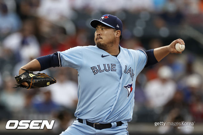 [사진] 토론토 블루제이스 류현진. ⓒGettyimages(무단전재 및 재배포 금지)
