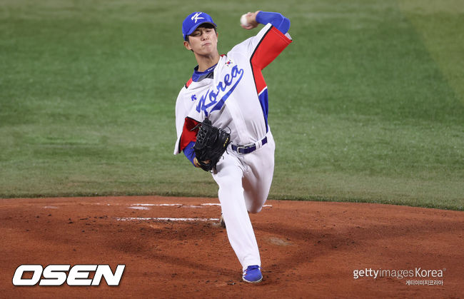 [사진] 한국 대표팀 이의리. ⓒGettyimages(무단전재 및 재배포 금지)