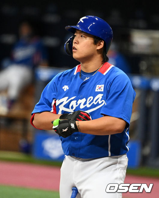2회초 대표팀 강백호가 타석에 들어서고 있다. 2021.07.23 /jpnews@osen.co.kr