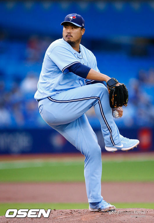 [사진] 류현진 2021.08.09 ⓒGettyimages(무단전재 및 재배포 금지)