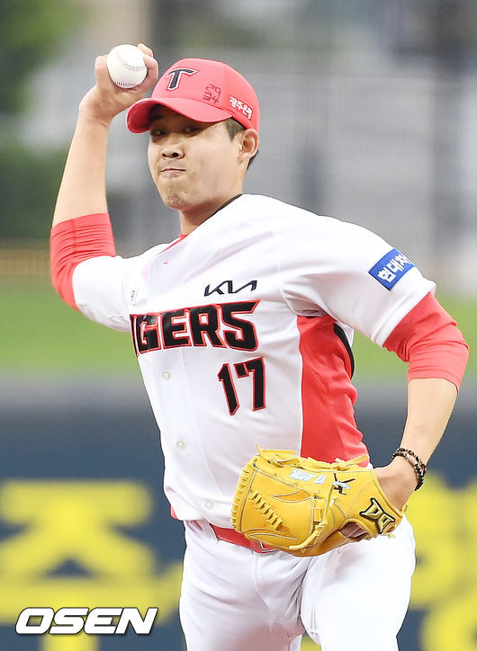 KIA 선발 임기영이 마운드 위에서 힘차게 공을 뿌리고 있다. 2021.06.29 / rumi@osen.co.kr