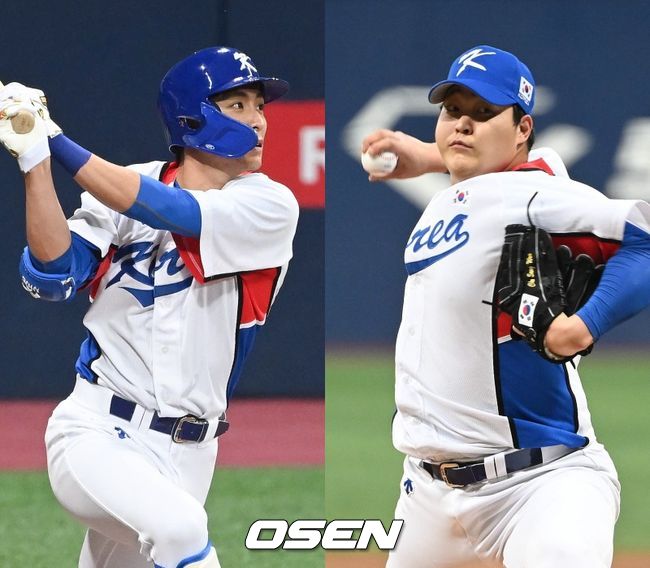 [사진] 키움 히어로즈 이정후(왼쪽), 조상우. /OSEN DB 