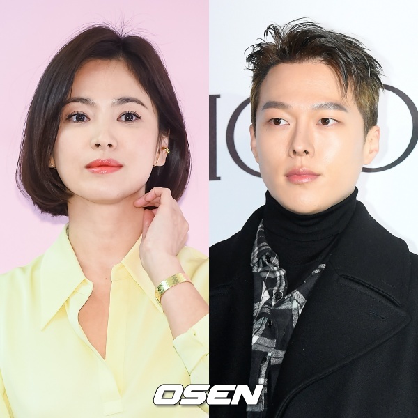 [사진=OSEN DB] 배우 송혜교(왼쪽)와 장기용(오른쪽)이 출연하는 SBS 새 금토드라마 '지금, 헤어지는 중입니다' 제작진이 사전 녹화 제작발표회를 결정했다. 