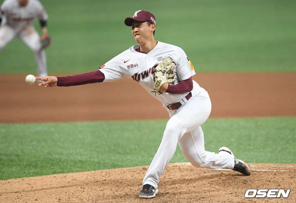 키움 김동혁 투수가 역투하고 있다. 21.07.01 / soul1014@osen.co.kr