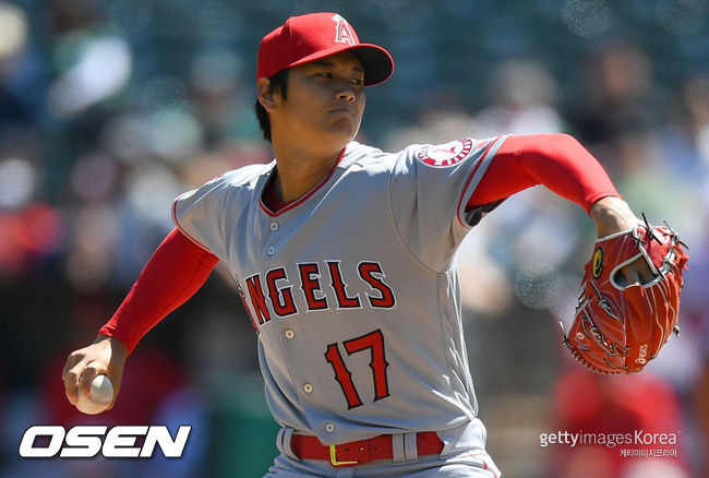 [사진] 에인절스 오타니는 2021년 8월 13일(한국시간) 토론토전에서 승리투수가 됐다. ⓒGettyimages(무단전재 및 재배포 금지)