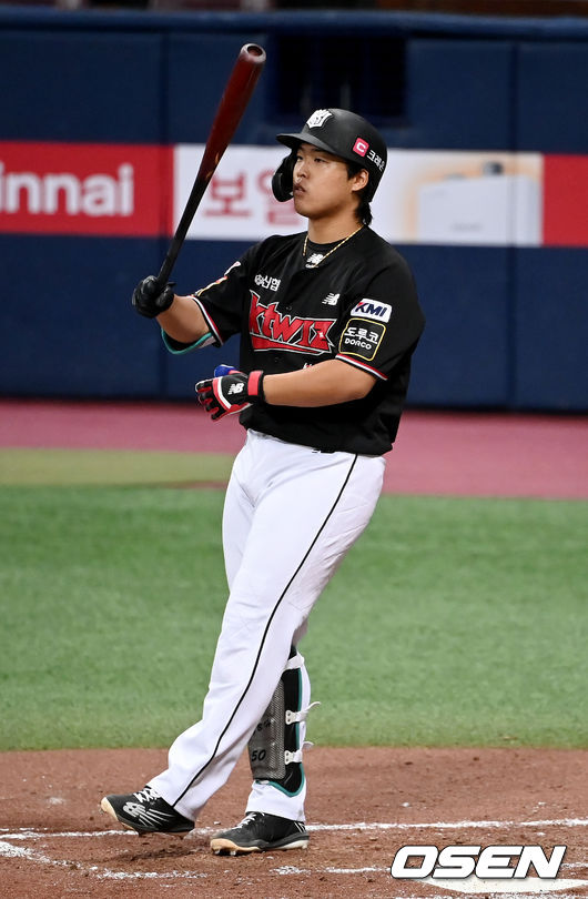 2회초 2사 1루 KT 강백호가 타석에 들어서고 있다. 2021.08.12/ youngrae@osen.co.kr