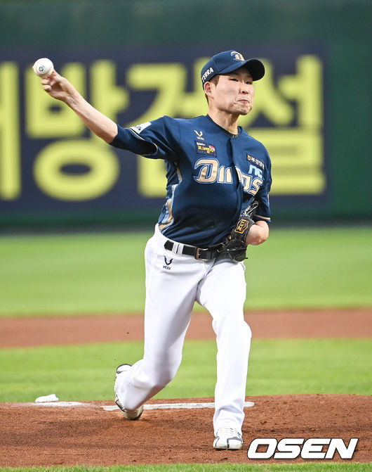 1회말 NC 선발투수 이재학이 역투하고 있다. 2021.08.13 / soul1014@osen.co.kr