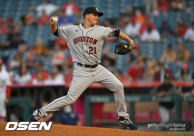 [사진] 잭 그레인키 2021.08.14 ⓒGettyimages(무단전재 및 재배포 금지)