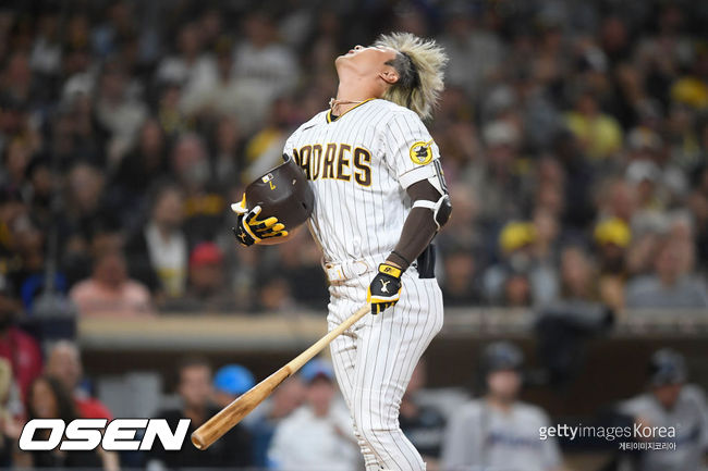 [사진] 김하성 2021.08.11 ⓒGettyimages(무단전재 및 재배포 금지)