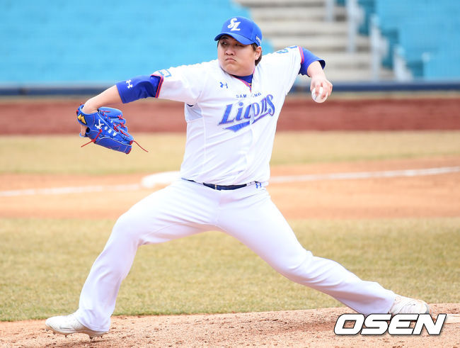 210306 삼성 노성호. /cej@osen.co.kr