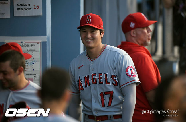 [사진] LA 에인절스의 오타니 쇼헤이. ⓒGettyimages(무단전재 및 재배포 금지)