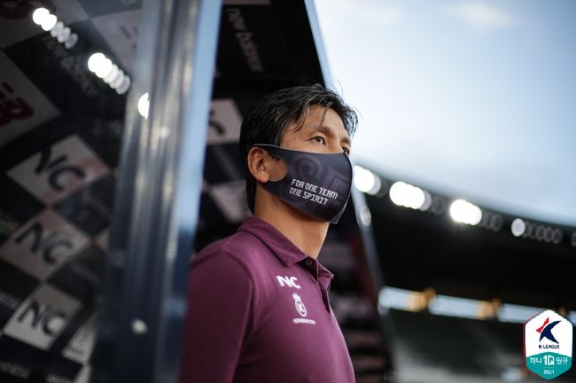 [사진]정정용 서울 이랜드 감독 /한국프로축구연맹 제공