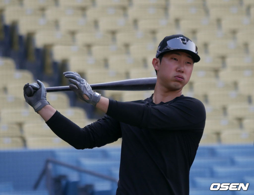 [OSEN=LA , 이사부 통신원] 피츠버그 파이어리츠의 박효준. /lsboo@osen.co.kr