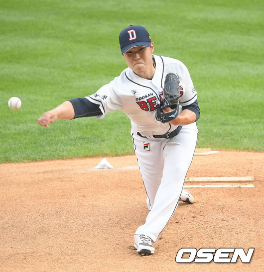 1회초 두산 선발투수 최원준이 역투하고 있다. 21.07.06 / soul1014@osen.co.kr