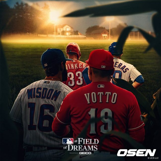 [사진] 2022년 필드 오브 드림즈 게임을 알리는 MLB의 그래픽. <MLB 공식 트위터 캡처>