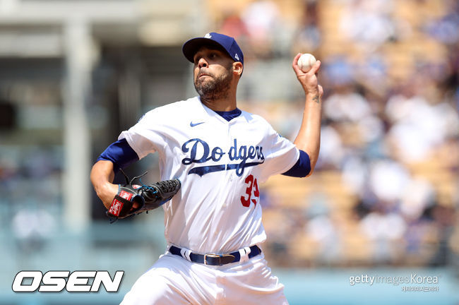 [사진] LA 다저스 데이빗 프라이스. 21.08.23. ⓒGettyimages(무단전재 및 재배포 금지)