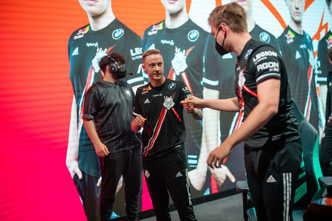 G2 '레클레스' 마틴 라르손(왼쪽)과 '원더' 마틴 한센. /라이엇 게임즈 플리커.