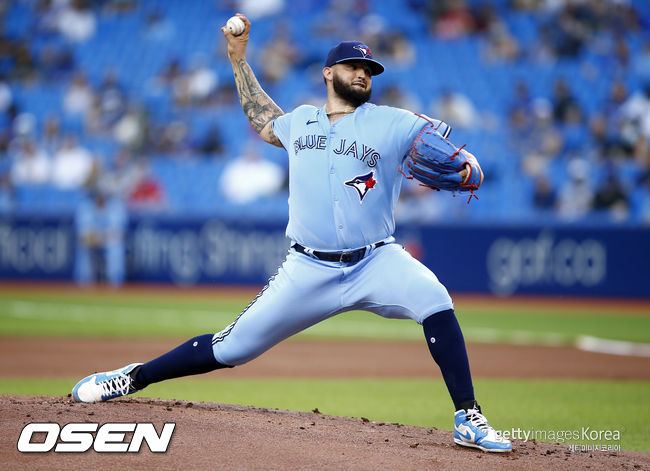 [사진] 토론토 블루제이스 알렉 마노아. ⓒGettyimages(무단전재 및 재배포 금지)