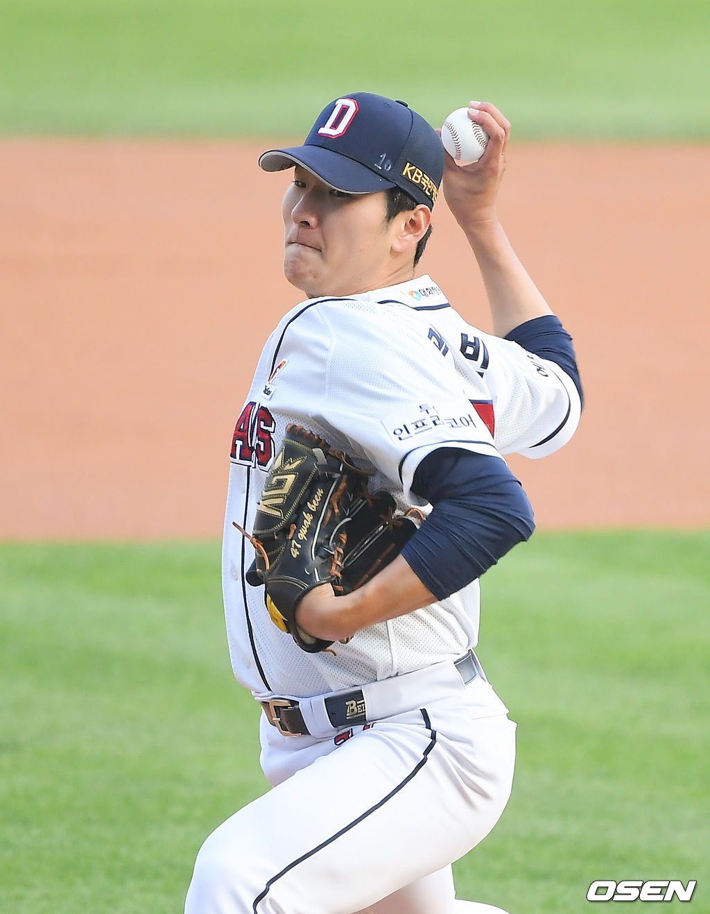 두산 선발투수 곽빈이 역투하고 있다. 21.05.27 / soul1014@osen.co.kr