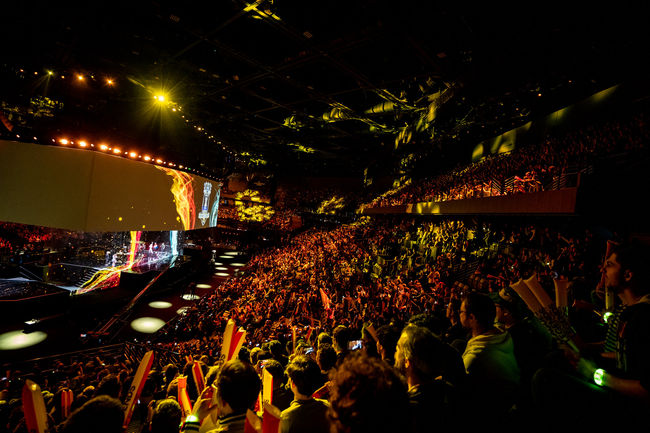 유럽에서 열린 '2019 롤드컵' 결승전 전경. /라이엇 게임즈 플리커.