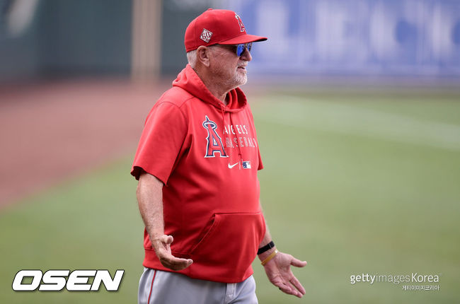 [사진] 에인절스는 2021년 8월 27일(한국시간) 미국 메릴랜드 볼티모어 오리올 파크에서 열린 ‘2021 메이저리그’ 볼티모어 오리올스와 원정 경기에서 1-13 완패를 당했다. ⓒGettyimages(무단전재 및 재배포 금지)