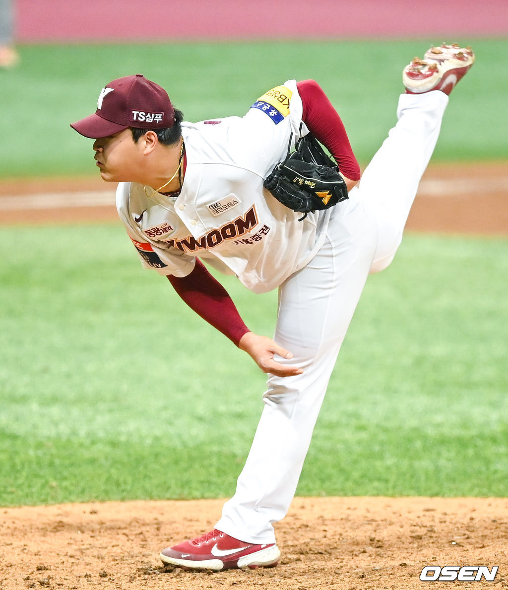 9회초 키움 조상우가 역투하고 있다.  2021.08.27 / soul1014@osen.co.kr