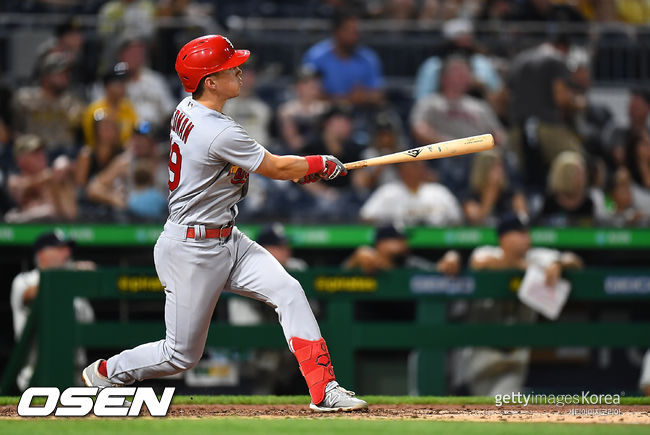 [사진] 세인트루이스 카디널스 토미 에드먼. ⓒGettyimages(무단전재 및 재배포 금지)