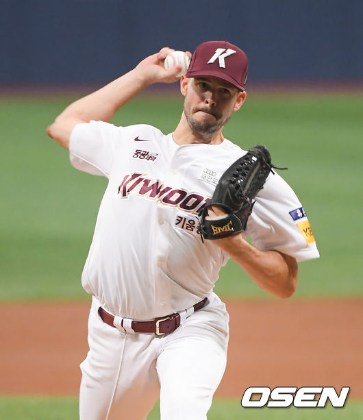 1회초 키움 선발투수 브리검이 역투하고 있다. 21.07.01 / soul1014@osen.co.kr