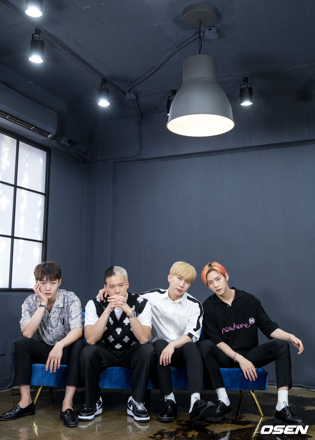 비투비 이창섭, 프니엘, 서은광, 이민혁(왼쪽부터)이 촬영을 앞두고 포즈를 취하고 있다. 2021.08.30 / dreamer@osen.co.kr