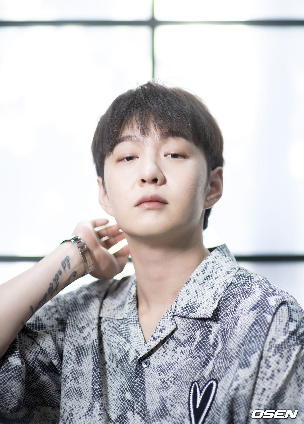 비투비 이창섭이 촬영을 앞두고 포즈를 취하고 있다. 2021.08.30 / dreamer@osen.co.kr