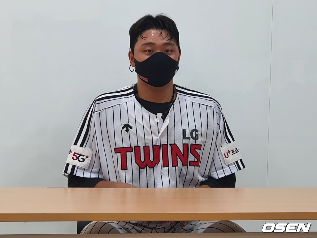 거구의 우타자 이재원이 LG 토종 거포의 한을 풀어줄 지 점점 기대가 모아지고 있다. /orange@osen.co.kr 