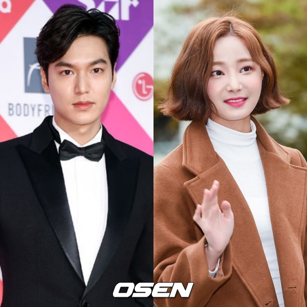 [사진=OSEN DB] 배우 이민호(왼쪽)와 모모랜드 연우(오른쪽)가 '친한 선후배 사이'라고 열애설을 부인했다.