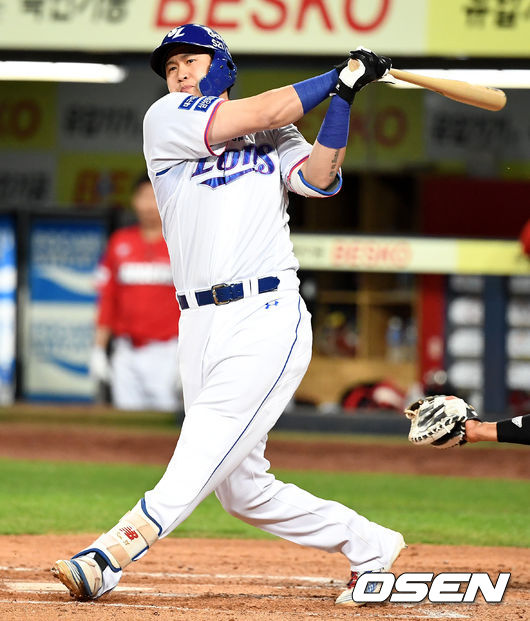 210422 삼성 김동엽. / dreamer@osen.co.kr