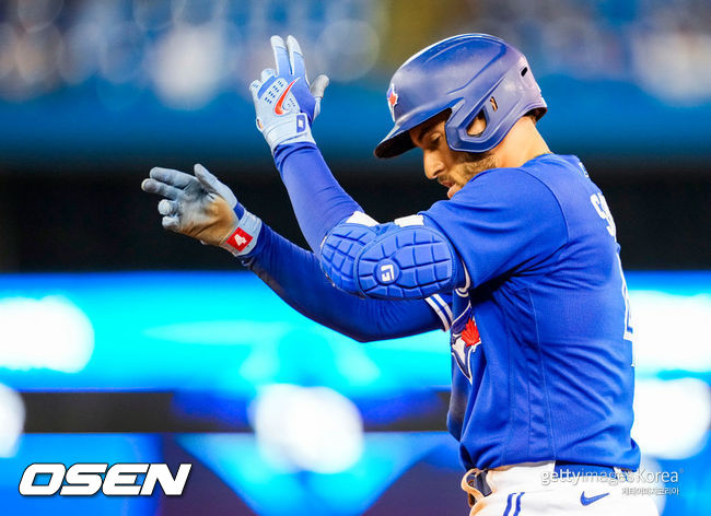 [사진] 조지 스프링어 2021.08.31 ⓒGettyimages(무단전재 및 재배포 금지)